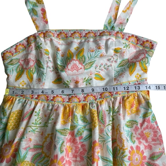 NWT Rachel Zoe Tiered Floral Maxi Sun Dress. Size 6 - Picture 4 of 10